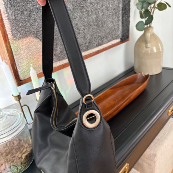 Valentino Leather slouch shoulder bag - Picture 4 of 10